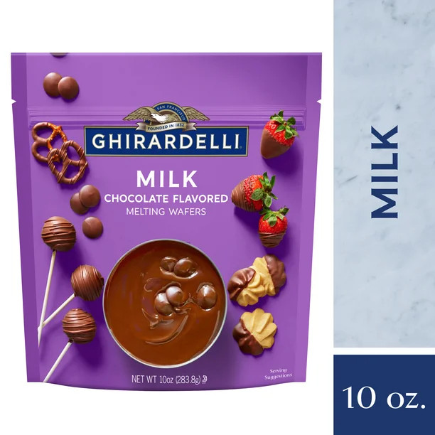 Ghirardelli Milk Melting Wafers - 10 oz. - Walmart.com | Walmart (US)