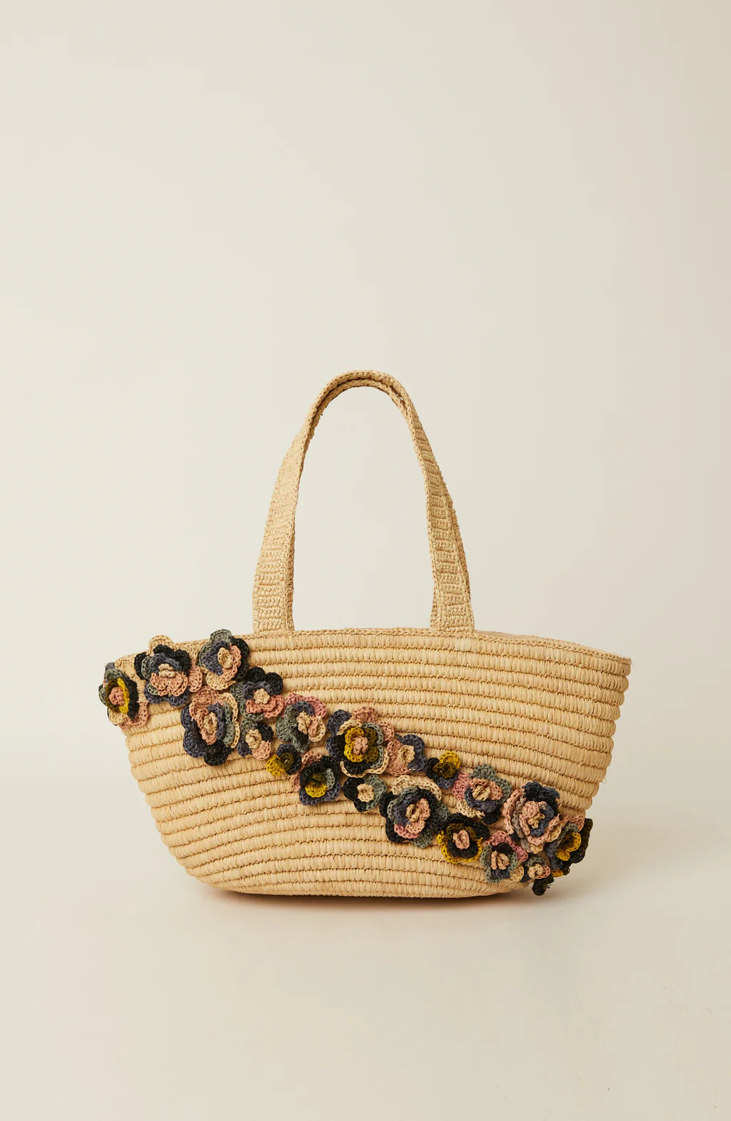 MILAN FLORAL TOTE | btb Los Angeles
