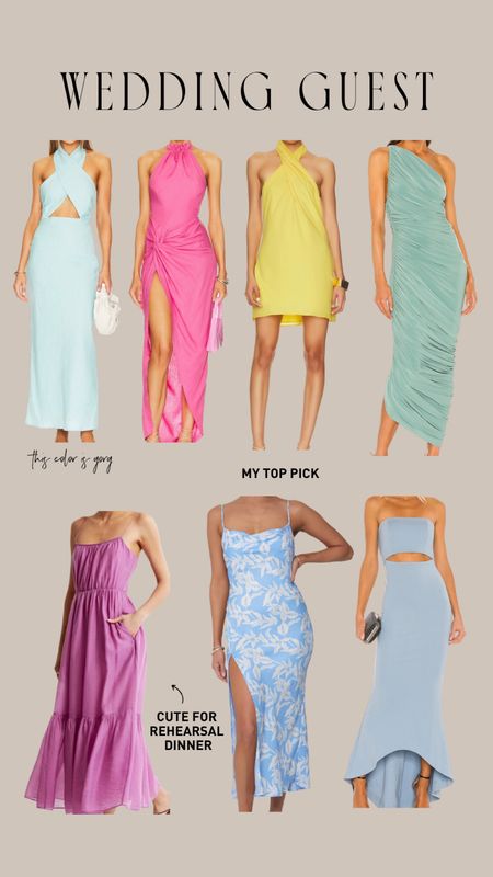More options for wedding guest dresses I have my eye on