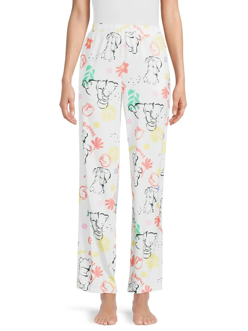 Winnie the Pooh Women’s Print Sleep Pants, Sizes XS-3X | Walmart (US)