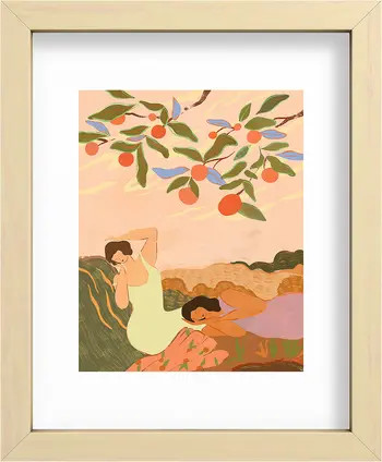 Midday Nap Framed Wall Art | Nordstrom