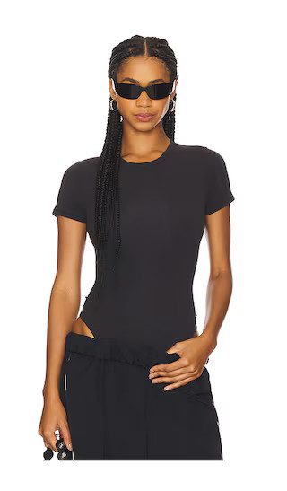 Fits Everybody T-Shirt Bodysuit in Onyx | Revolve Clothing (Global)