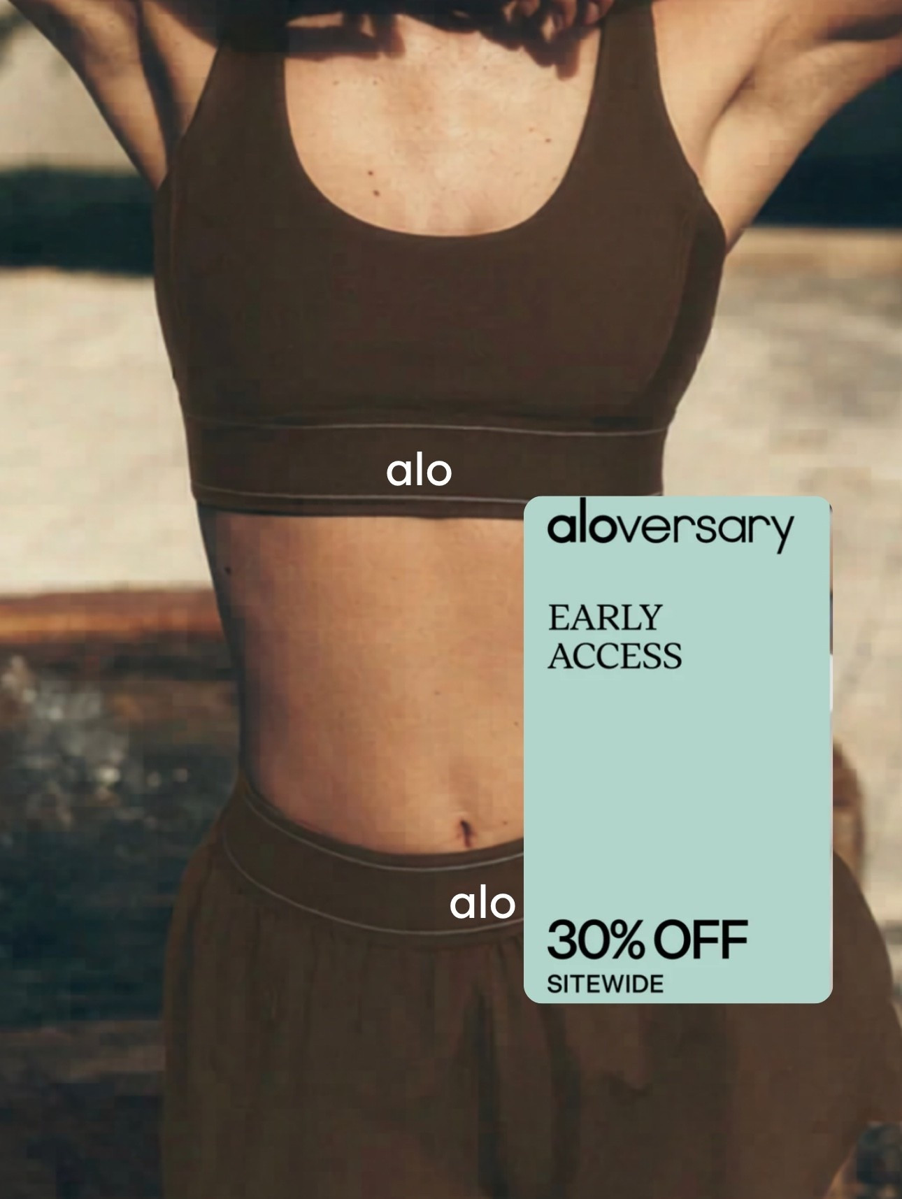 Alo-versary is happening now 30% off when you have the app!!! Click the link to

#LTKActive #LTKOver40 #LTKMothersDay