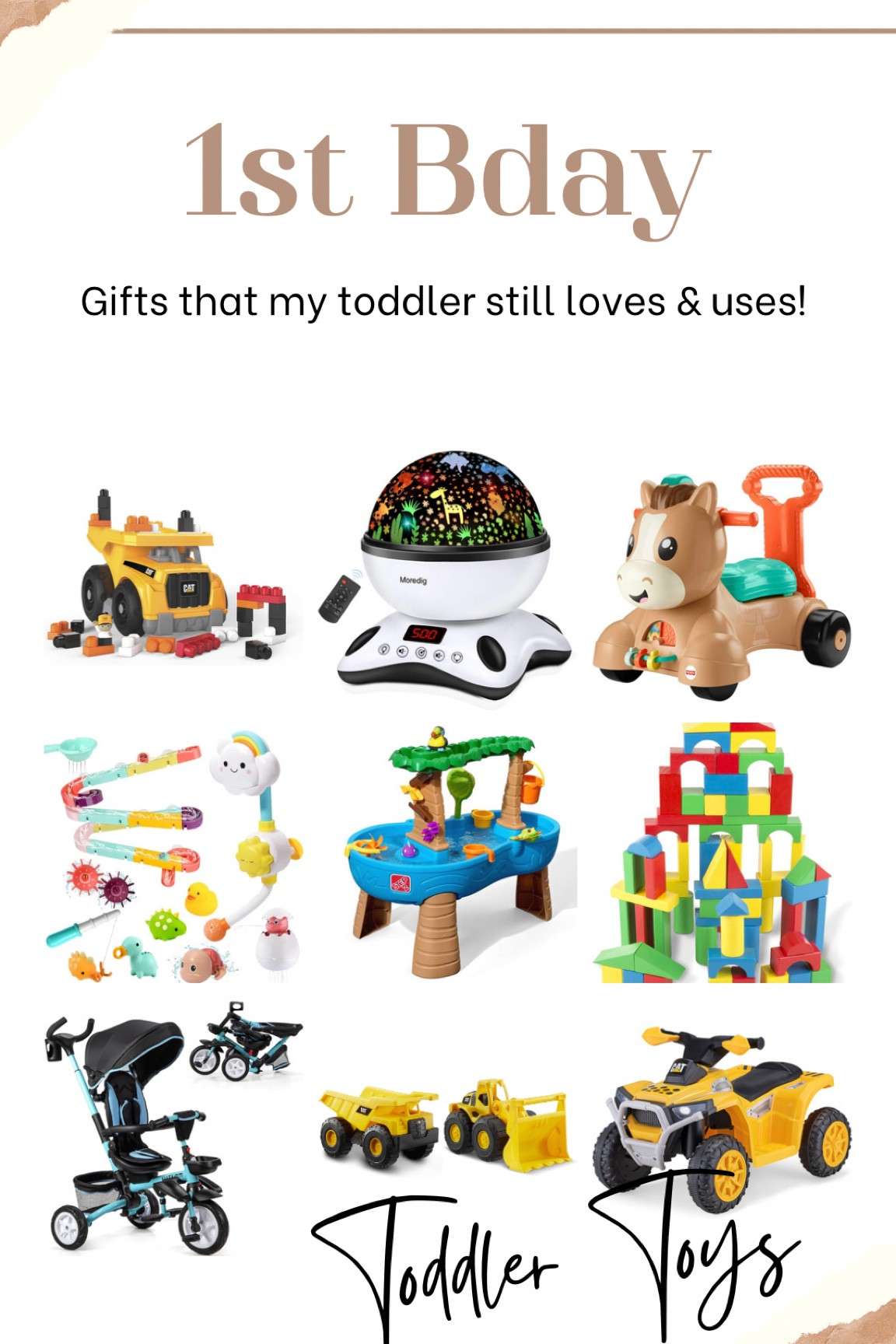 Gifts that my son got on his first birthday that he loves and still uses as a toddler! 

#LTKfamily #LTKkids