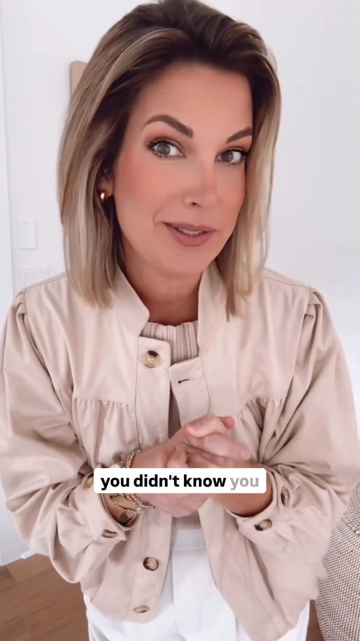 The cutest Amazon jacket to take you into spring!  I am in size small and small 35” inseam pull on trousers and 6 tall jeans.  New customers use discount code RACHELXSPANX for a discount  

#LTKFindsUnder50 #LTKootd #LTKOver40