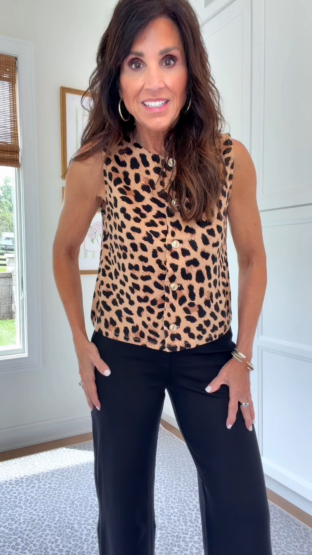 Ann Taylor Early Fall Arrivals

animal print tank top - XS
Spanx Pants - XS

#LTKSeasonal #LTKOver40 #LTKSaleAlert