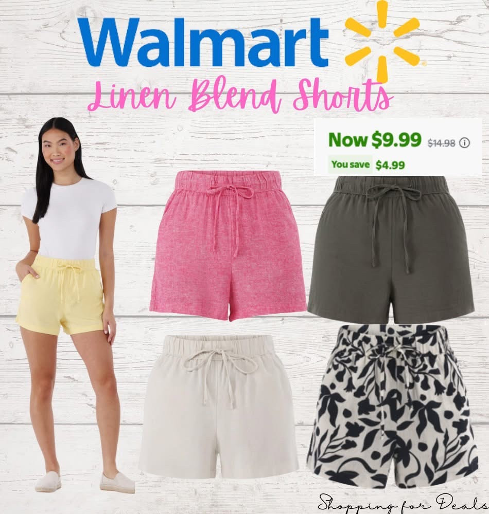 Linen shorts on sale!