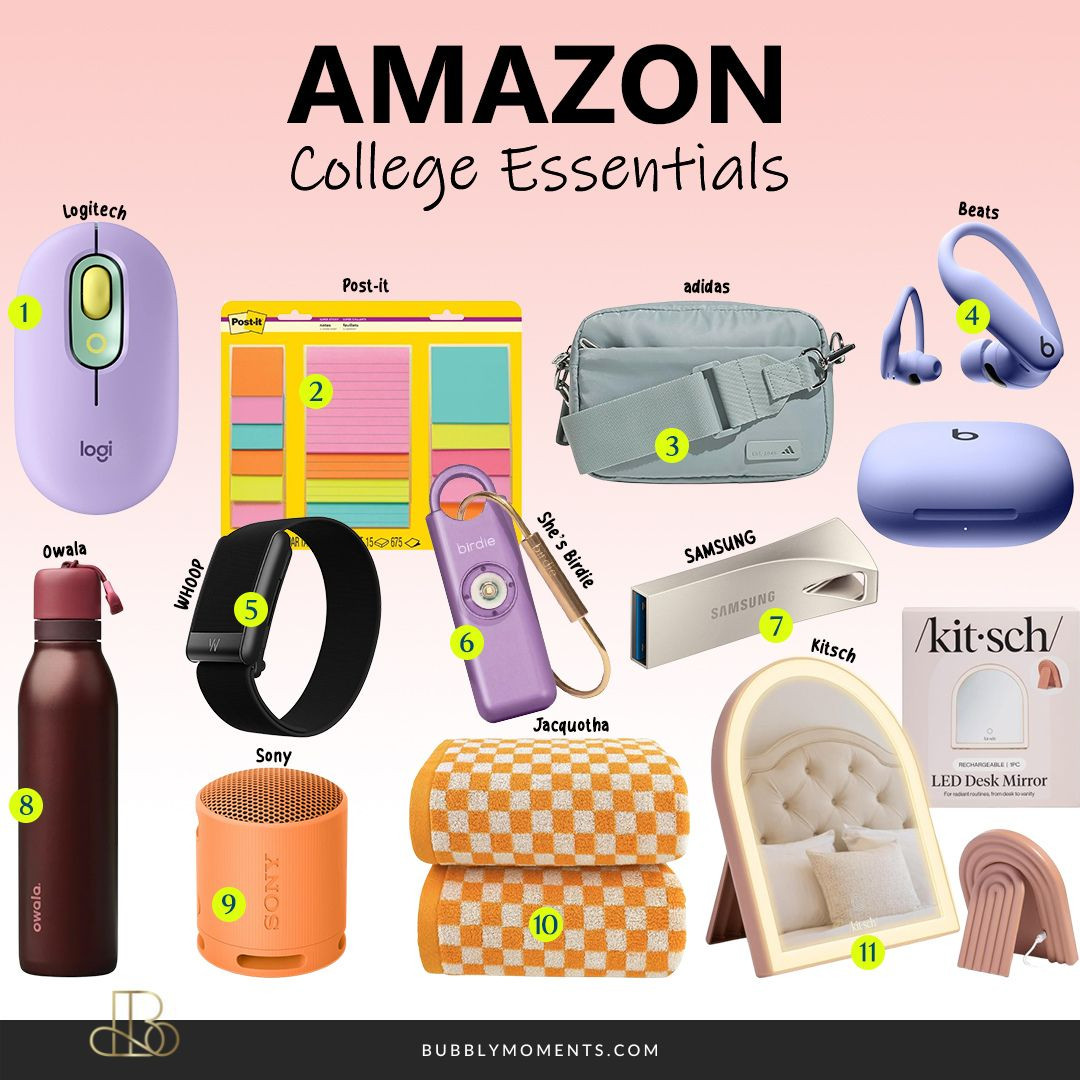 🎓 Getting ready for college? Check out these college essentials from Amazon that can help make student life easier. From dorm room basics and study supplies to everyday must-haves, these finds are perfect for staying organized and prepared throughout the school year. Whether you're a freshman or returning student, you'll find helpful items for campus life, studying, and your daily routine. Save this post for later and browse these college favorites!
#LTKFinds #LTKStyle #LTKSeasonal #CollegeEssentials #BackToSchool #CollegeLife #StudentLife #DormRoom #StudyEssentials #SchoolSupplies #CampusLife #AmazonFinds #AmazonFavorites #DormDecor #Organization #Productivity #CollegeMustHaves #UniversityLife #SchoolReady  

 