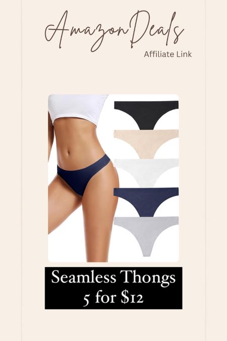 Seamless thongs on sale 
Underwear
Thongs 


#LTKFindsUnder50 #LTKSaleAlert #LTKStyleTip