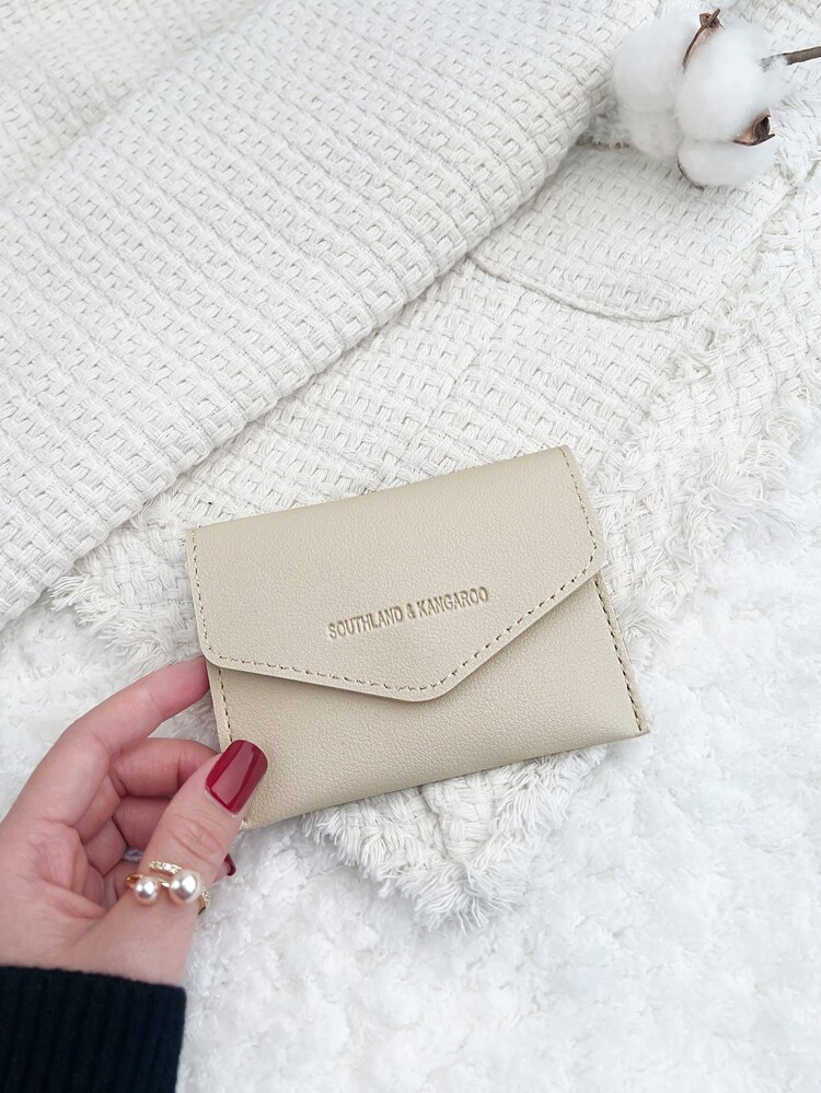 Letter Detail Flap Small Wallet
       
              
              $2.30        
    (1000+)
  ... | SHEIN