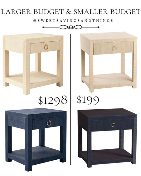 Larger budget, smaller budget nightstands! The larger budget are 25% off today after promo code. 🎀TO SHOP: Click the link in my profile above and tap “⭐️Shop My Instagram Posts” (Commissionable link)



#LTKGiftGuide #LTKsalealert #LTKhome