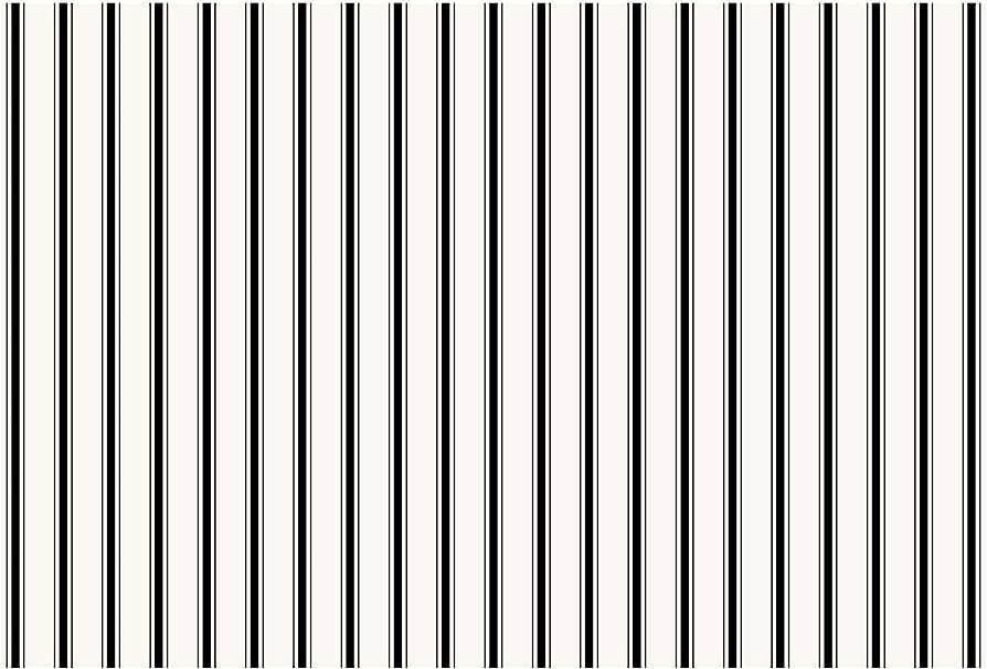 Hester and Cook Disposable Paper Placemats for Dining Table - Black Striped Square Place Mats for... | Amazon (US)