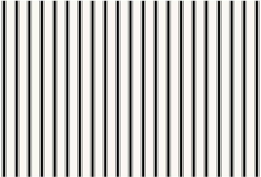 Hester and Cook Disposable Paper Placemats for Dining Table - Black Striped Square Place Mats for... | Amazon (US)