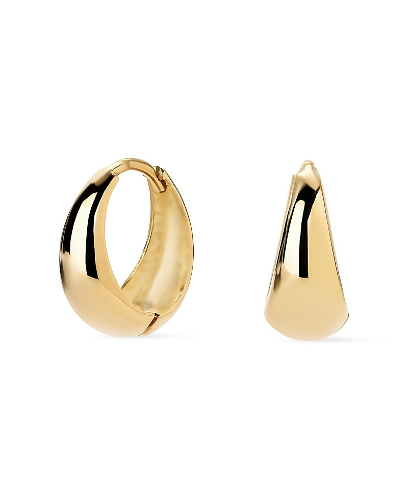 Ana Luisa Solid Gold Tapered Mini Huggie Hoops | Bloomingdale's (US)