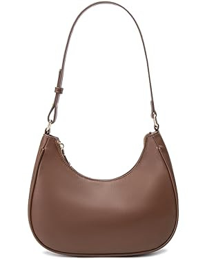 Crescent Shoulder Bags for Women Cute Hobo Tote Handbag Under the Arm Purses Mini Clutch Purse wi... | Amazon (US)