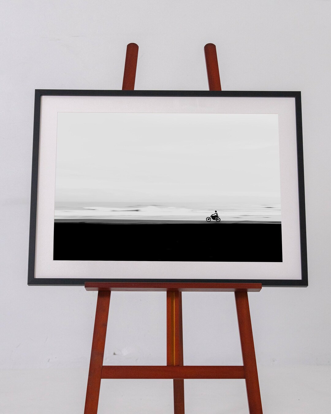 Minimalist Motorcycle Wall Art – Black & White Moto Print, Modern Rider Decor - Etsy | Etsy (US)