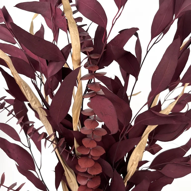 Dried Eucalyptus Mix Red Bouquet | Walmart (US)