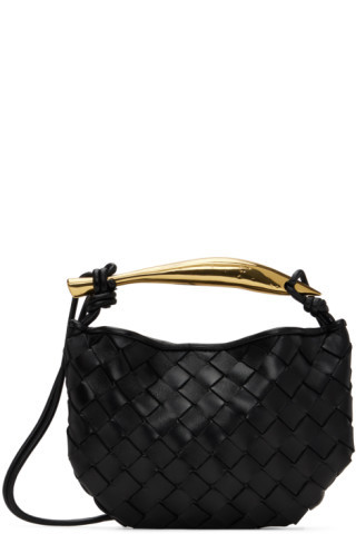 Black Mini Sardine Shoulder Bag | SSENSE