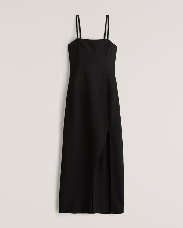 Women's Strapless Midi Dress | Women's Dresses & Jumpsuits | Abercrombie.com | Abercrombie & Fitch (US)