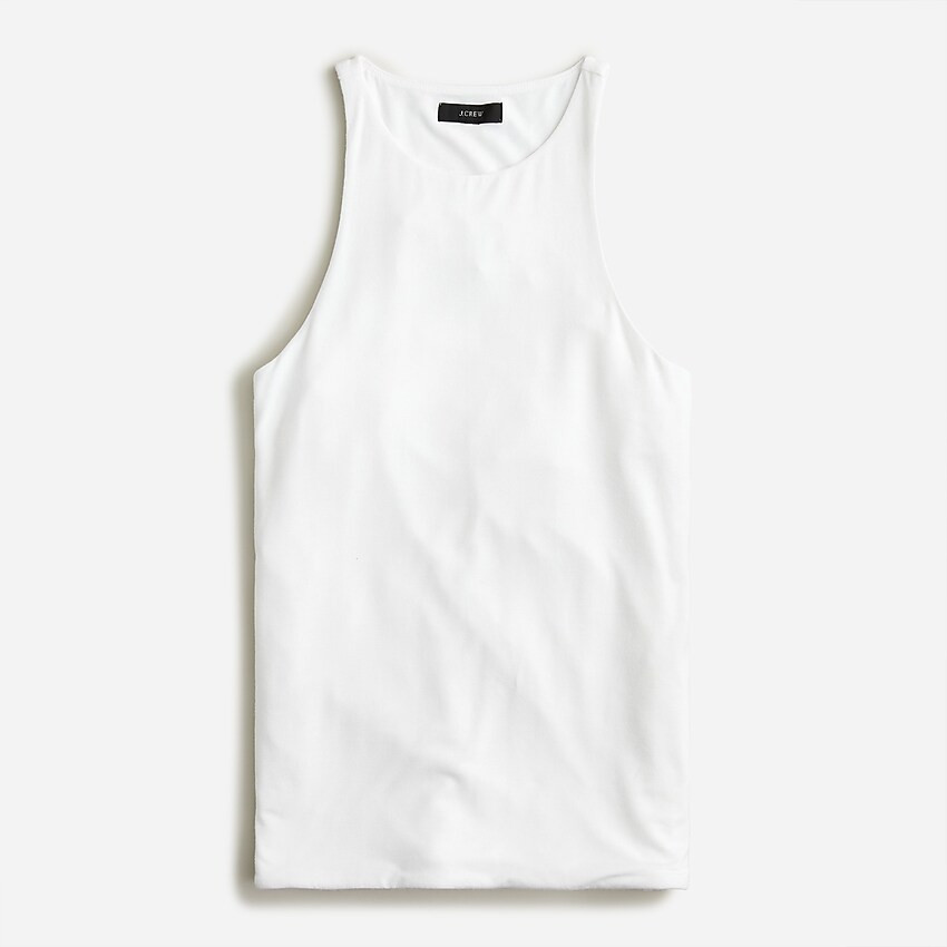FormKnit high-neck cutaway tank top | J. Crew US