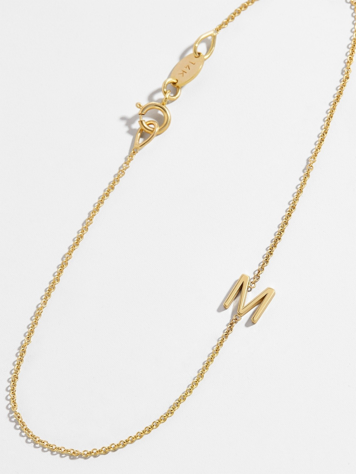 Maya Brenner Mini Letter Bracelet | BaubleBar (US)