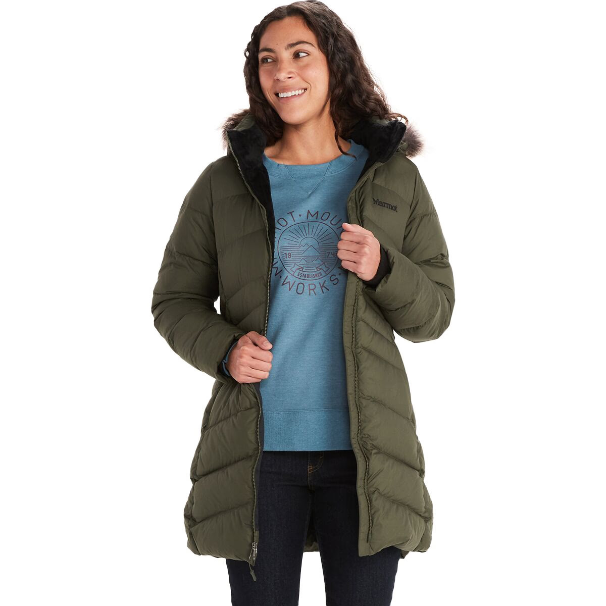 Marmot Montreal Down Coat - Women's - Clothing | Backcountry