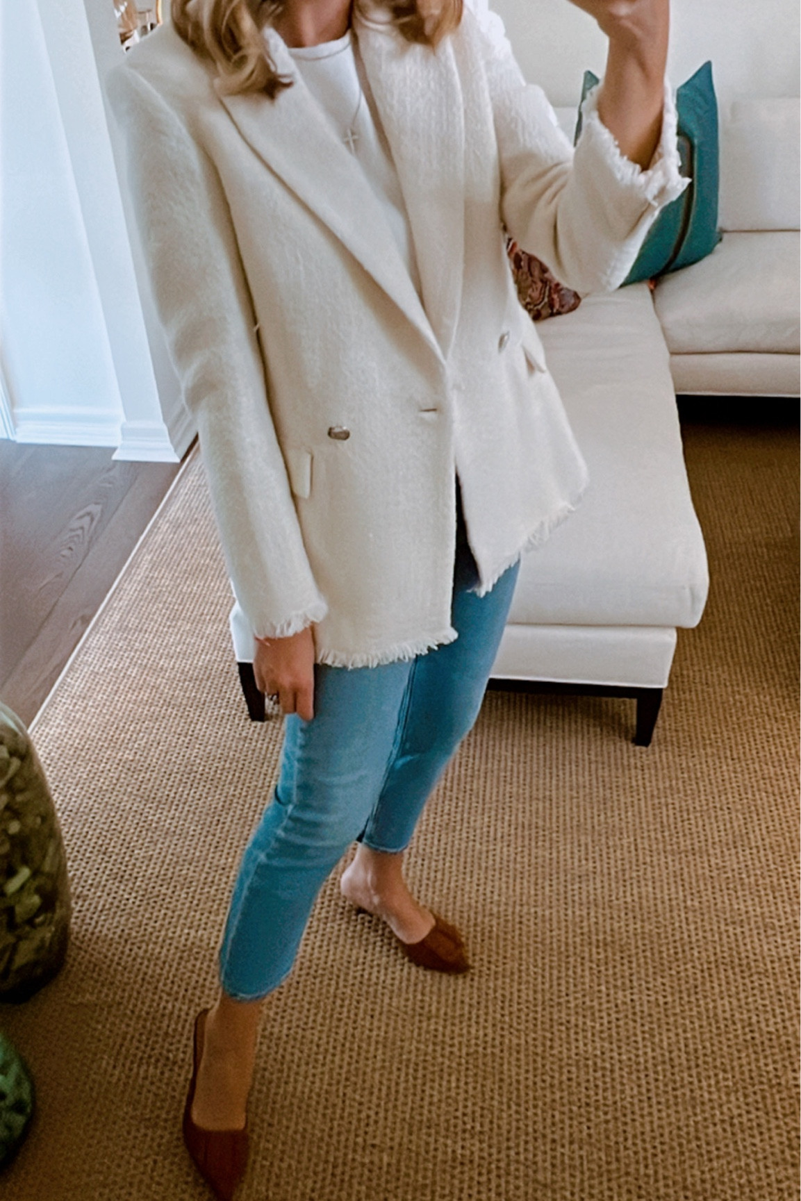 🦢🕊️🐑

Took a M for an oversized fit! 

#LTKSeasonal #LTKunder100 #LTKworkwear