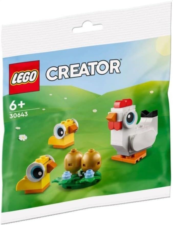 Lego Creator Easter Chickens 30643 Polybag, Multicolor | Amazon (US)