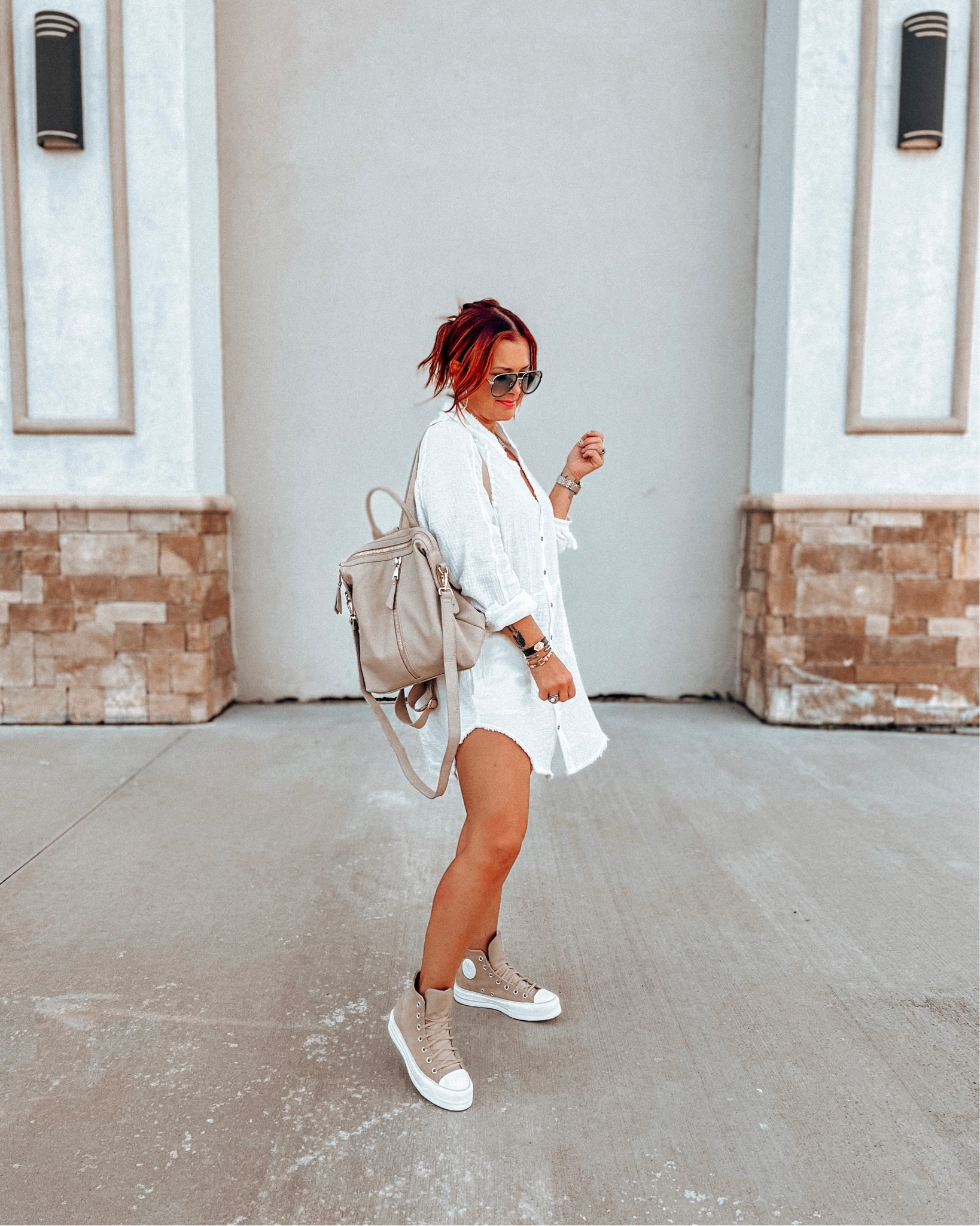 Just saw that my beloved backpack from VICI is back in stock! Save 20% with DRESSED.IN.DELIGHT. And here is another way to style this button down tunic!


#LTKitbag #LTKshoecrush #LTKunder100