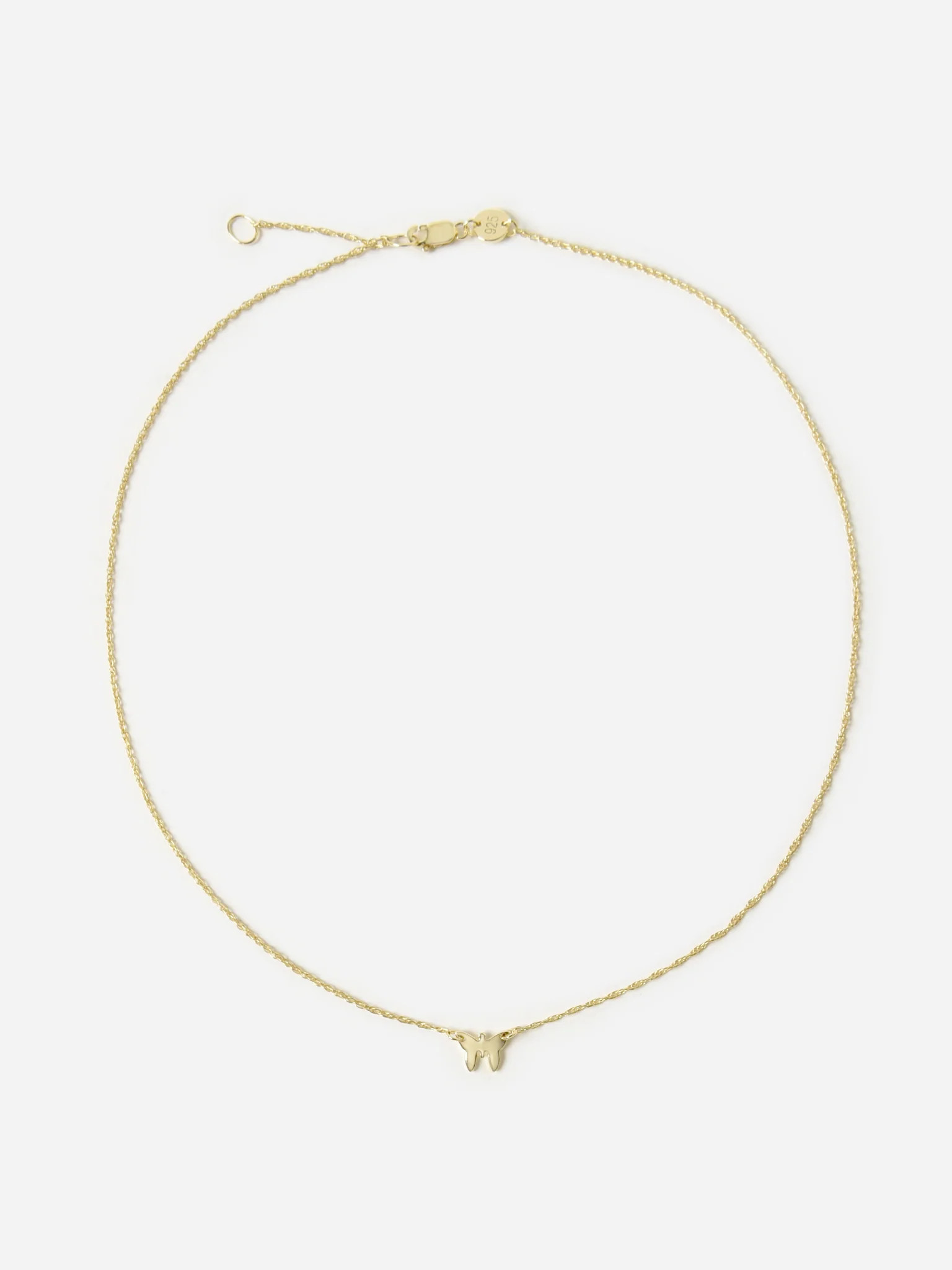 JENNIFER ZEUNER JEWELRY
                      
                     Mariah Mini Butterfly Necklac... | Saint Bernard