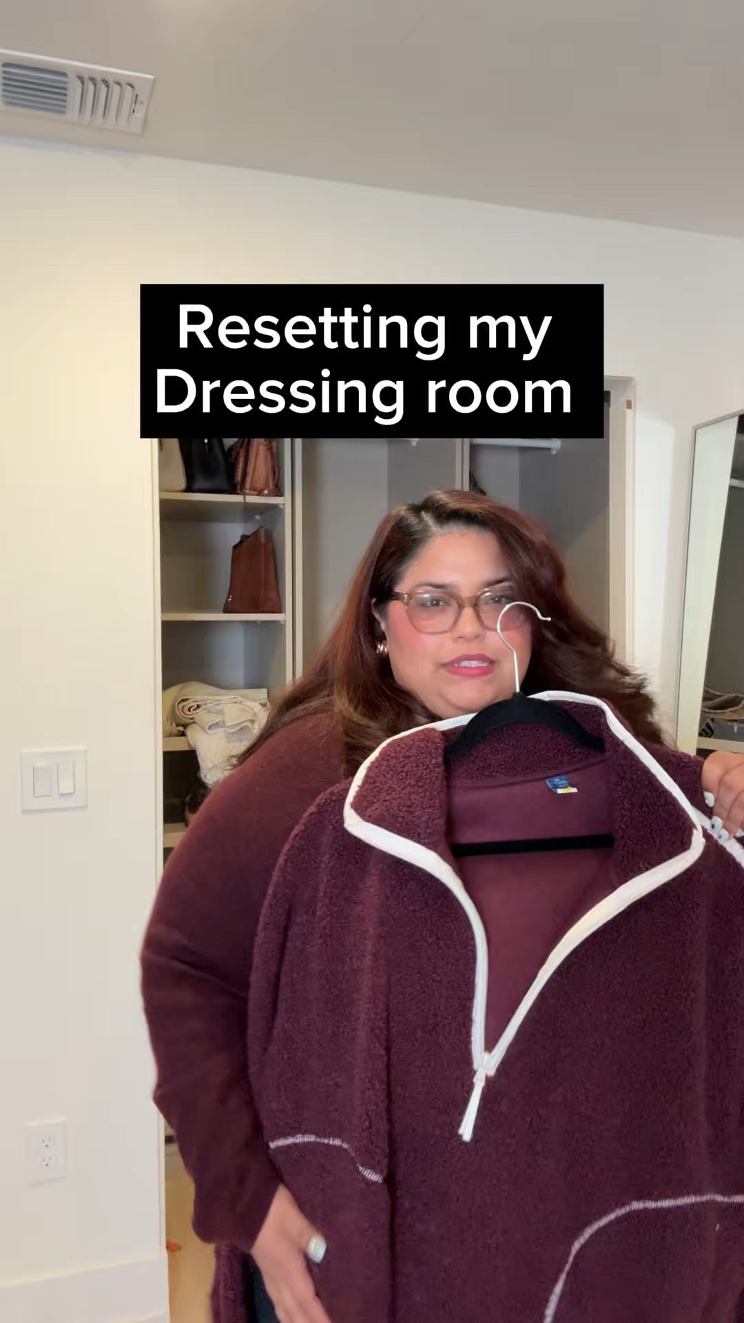 Resetting my dressing rooms cleaning 