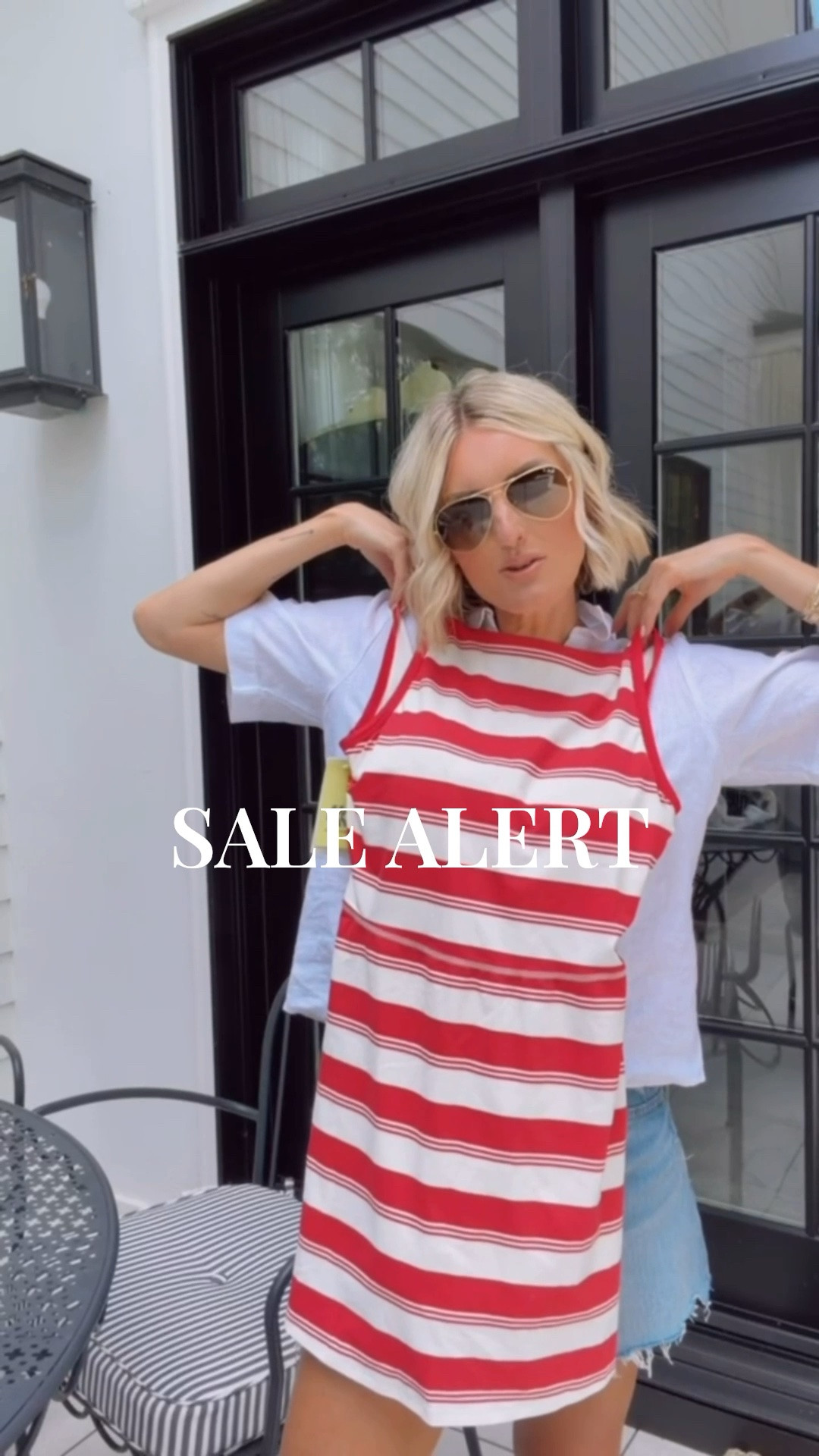 I love this striped athletic dress. It is a nice pinky red and cream stripe pattern! I am planning on styling this with a navy sweater around my shoulders to elevate it! I bought size S Loverly grey, Target athleisure dress, everyday casual outfit, all in motion dress, athletic dress affordable, women’s workout look inspo

#LTKootd #LTKActive #LTKSaleAlert