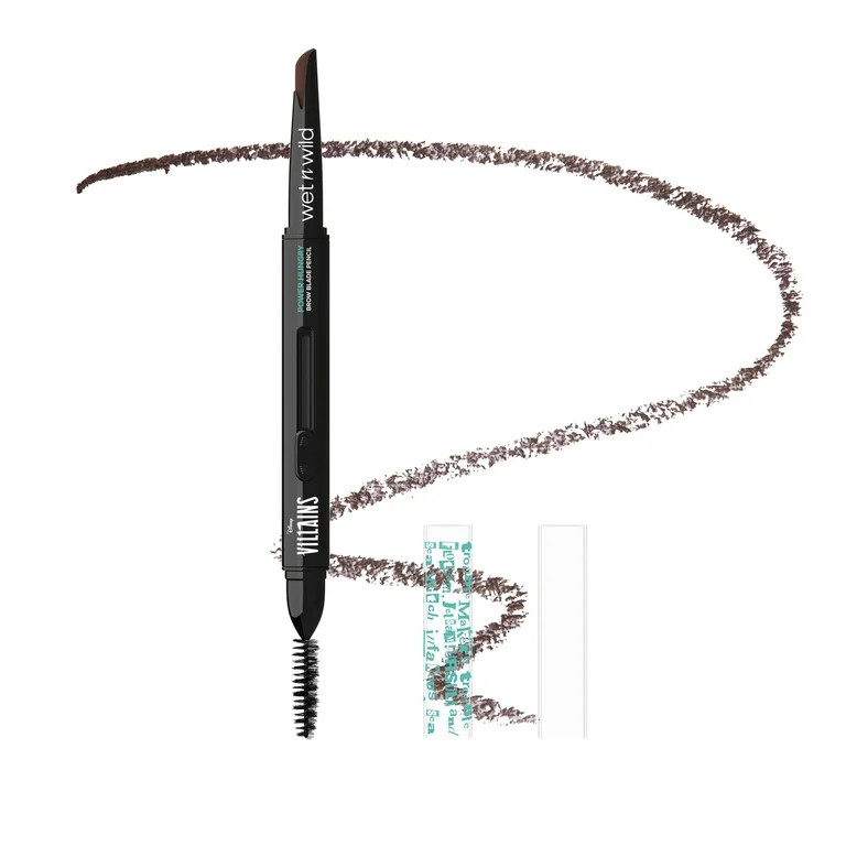 Wet N Wild Disney Villains Power Hungry Brow Blade Pencil in Medium Brown - 0.006 Ounces | Walmart (US)