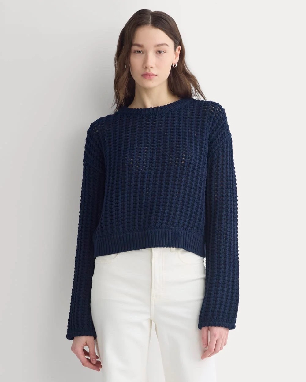 Everlane open knit sweater 

#LTKMidsize #LTKMothersDay #LTKOver40