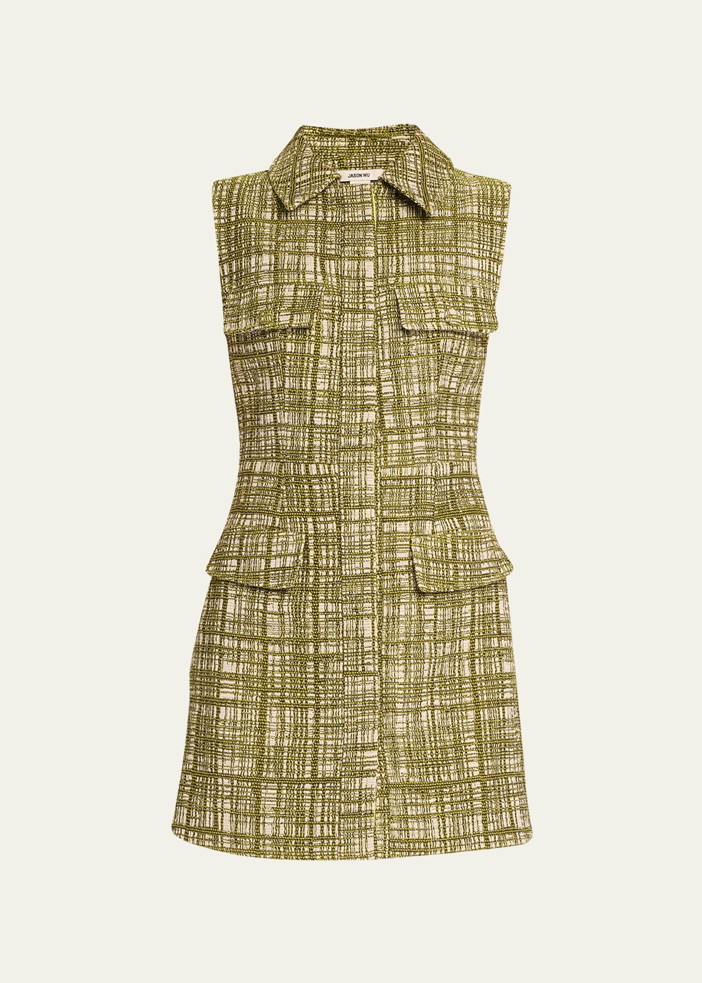 Jason Wu Sleeveless Tweed Mini Dress | Bergdorf Goodman