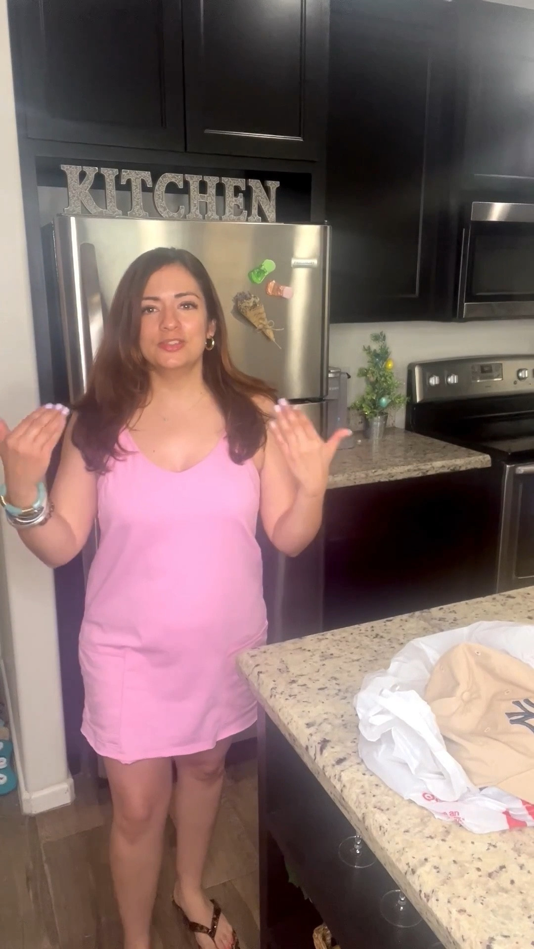 POV: you found the comfiest and cutest romper for your next beach vacation or just for a simple spring outfit. Wearing a size medium affordable too on sale for  $21 perfect dress for petites 

#LTKTravel #LTKPetite