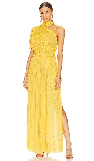 Luna Gown in Sol | Revolve Clothing (Global)