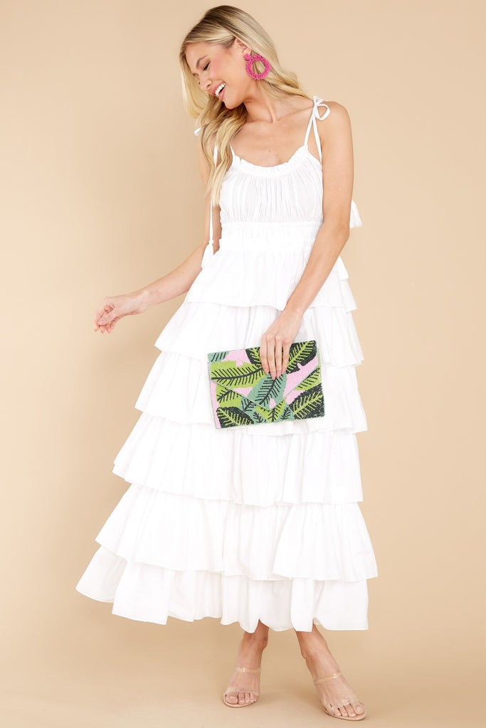 Essence Of Love White Maxi Dress | Red Dress 