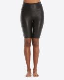 Faux Leather Bike Short | Spanx