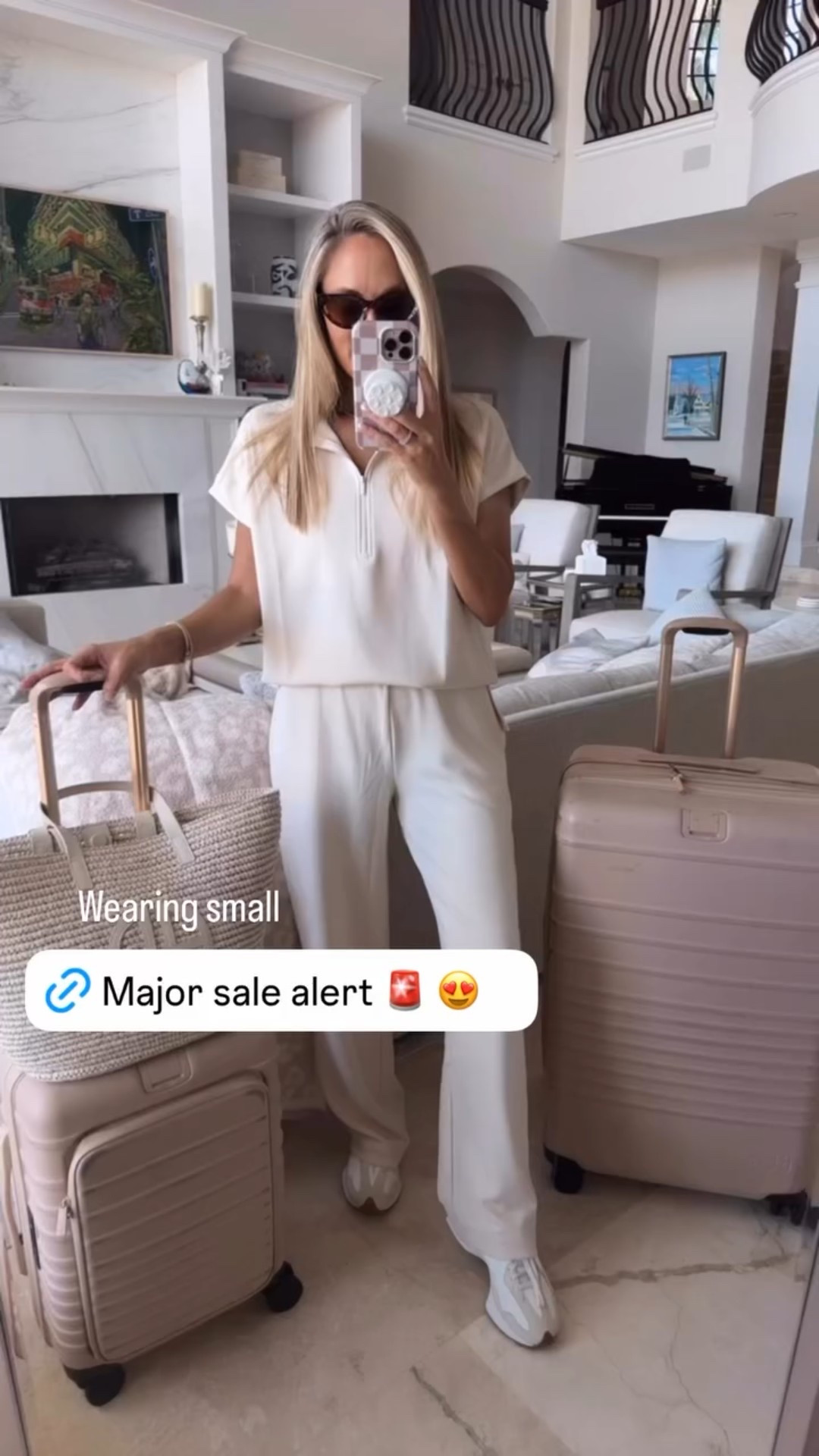 Wearing small major cell alert on my cozy travel outfit. Wearing a size small lightweight and soft very comfortable waistband. Perfect for a long flight or travel days.

Summer Fashion, Beach Outfits  
Sunny Day Looks, Vacation Style  
Casual Chic, Summer Dresses  
Lightweight Fabrics, Street Style  
Budget-Friendly Fashion, Fashion Finds  
Closet Staples, Fashion Must-Haves  
Summer outfit, Summer fashion
Summer style, Warm weather looks
Beachwear, Vacation outfits, Summer Resort wear, Travel outfit, Poolside fashion, Butter yellow, Europe outfits, Shorts, Sleepwear, Summer Bags
Sneakers & Athletic Shoes
Flowy Summer Tops & Tanks
Leggings, Flats & Sandals, Skincare
Dresses, Light-Wash Jeans


 #LTKActive #LTKU
#LTKOver40 #LTKHome #LTKMidsize #LTKParties #LTKFindsUnder50 #LTKFindsUnder100 #LTKStyleTip
#LTKBeauty #LTKWorkwear #LTKSwim #LTKTravel #LTKShoeCrush #LTKKids #LTKFamily #LTKWedding #LTKSaleAlert #LTKItBag 
 #LTKFestival


#LTKSaleAlert #LTKOver40 #LTKTravel