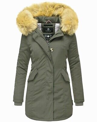 Marikoo Karmaa Damen WinterJacke Steppjacke winter Parka Mantel warm gefüttert | eBay DE