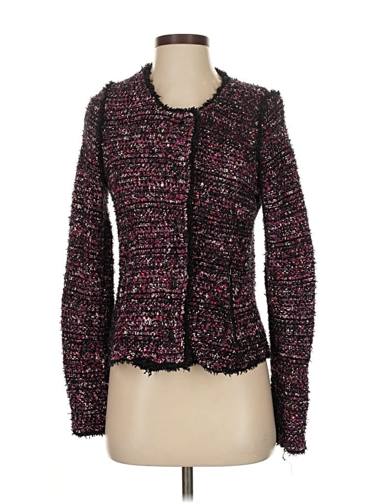 White House Black Market Tweed Purple Jacket Size XS - 66% off | ThredUp (US)