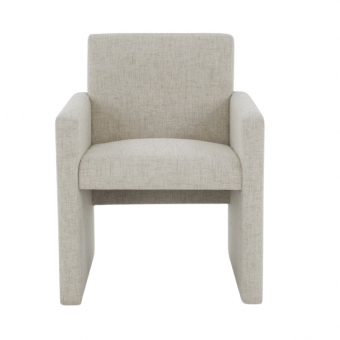 A modern + coastal upholstered accent chair — the Couture Maisey Linen Arm Chair  

#LTKhome
