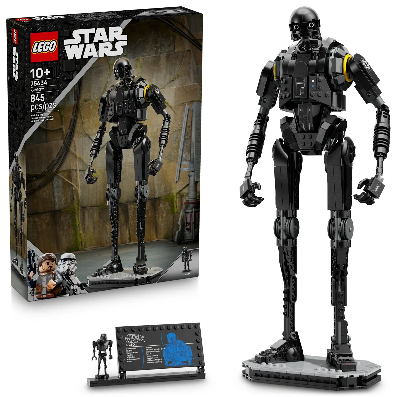 LEGO Star Wars: Andor K-2SO Security Droid - Building Toy For Kids, Ages 10+ - Makes a Cool Gift ... | Walmart (US)
