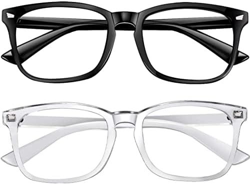 CHBP Blue-Light-Blocking-Glasses for Women Computer Glasses Man，2 Pack Gaming Eyeglasses Fashio... | Amazon (US)