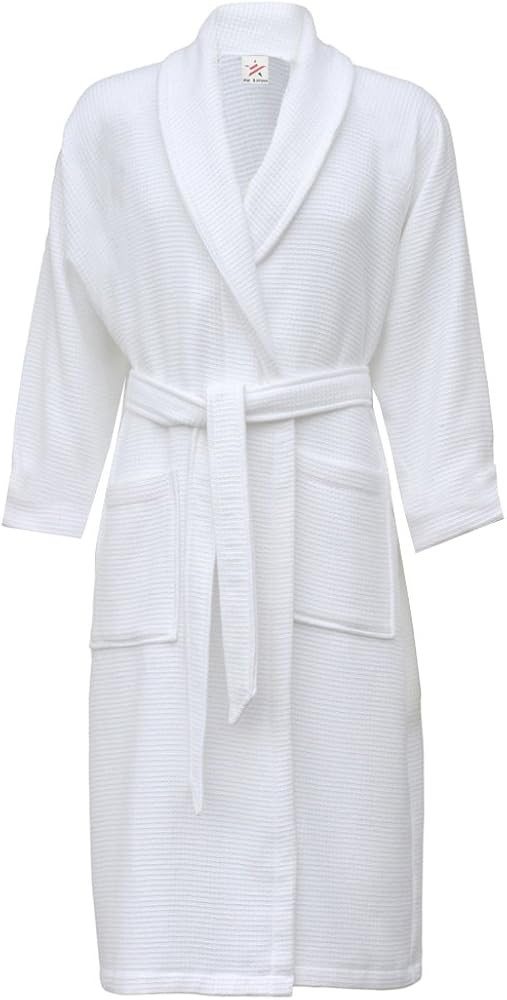 Star and Stripes Waffle Bathrobes Soft Cotton spa Waffle Robes Gowns Bath Robe | Amazon (UK)