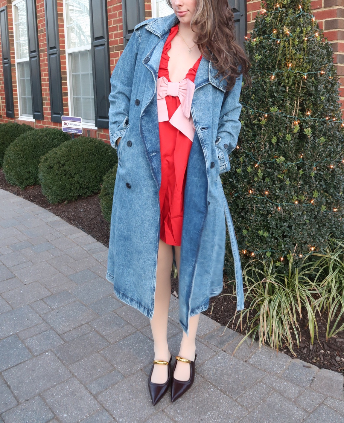 The dress is from Vici and shoes are JW PEI but I linked my jacket & tights here!❤️💗 

#LTKFindsUnder50 #LTKFindsUnder100 #LTKStyleTip