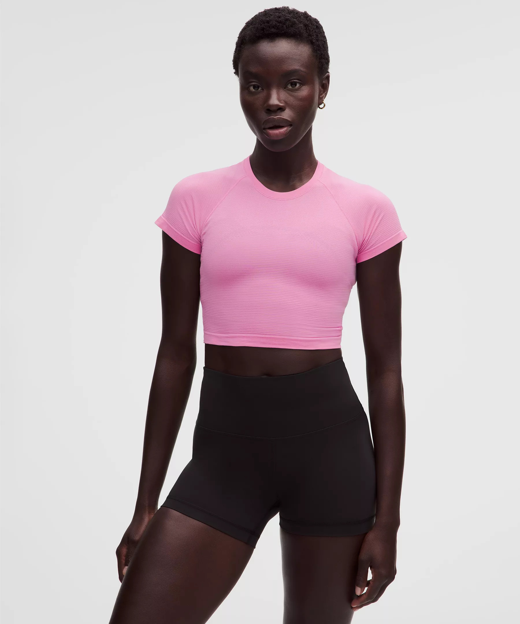 Swiftly Tech Cropped Short-Sleeve Shirt 2.0 | Lululemon (US)