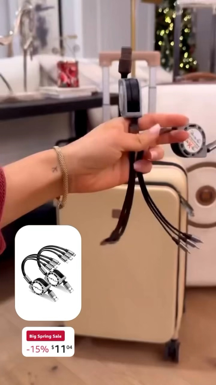 This multi charging cord is on sale right now from Amazon!! 

Travel, watchnow, vacation, travel essentials, Katy roach

#LTKSaleAlert #LTKSeasonal #LTKTravel