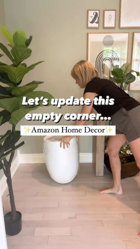 This space in my living room needed some height and interest.  I already had the Amazon faux Fiddle Leaf Fig tree. But I transformed the area with this Amazon planter!  What a difference a slight change can make.



#LTKHome #LTKStyleTip #LTKSaleAlert